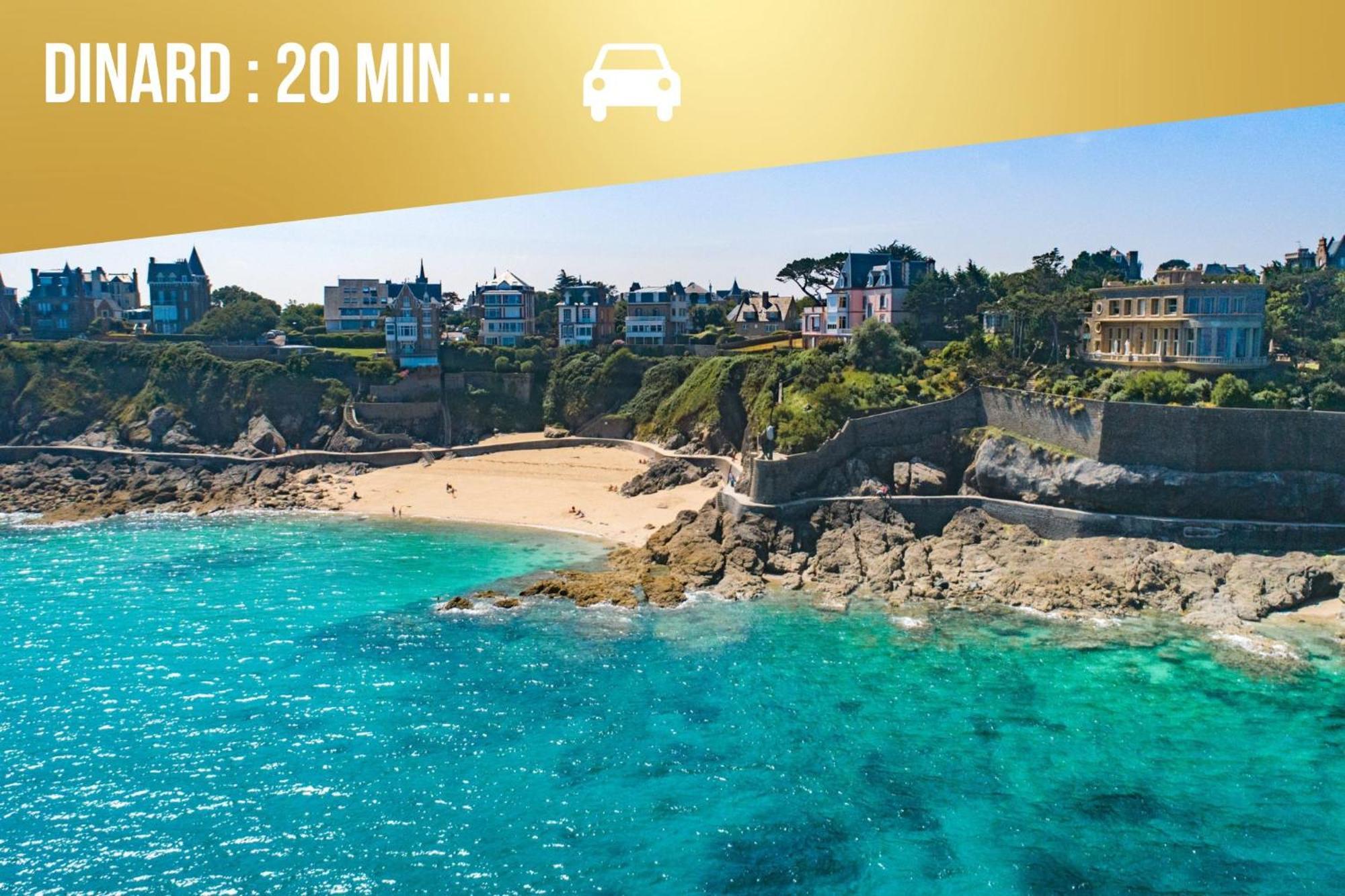 Layton - A 2 Min De La Plage, Du Sillon Et D'Intra Muros ! Сен-Мало Екстер'єр фото